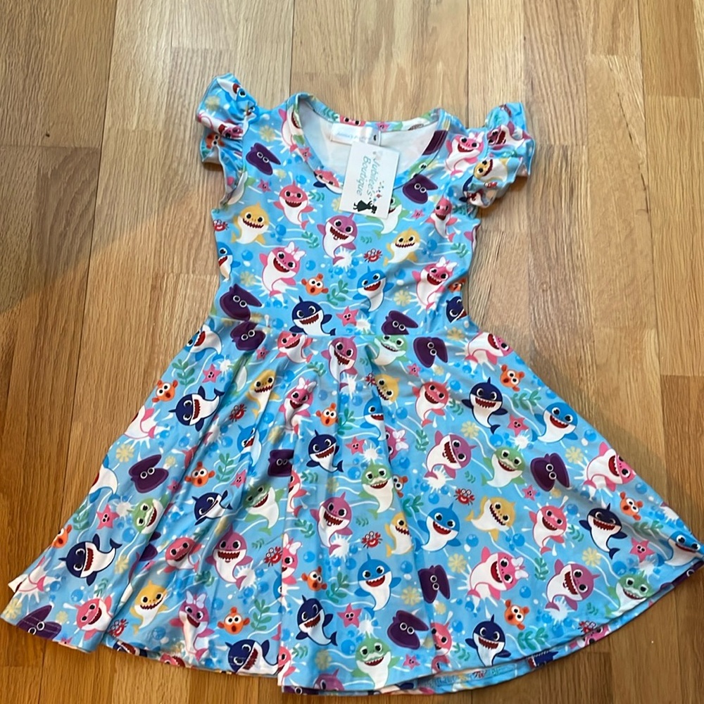 Jubilee’s boutique, Baby Shark dress, 4T